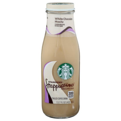 STARBUCKS White Chocolate Mocha Frappuccino - 13.7 Fluid Ounce