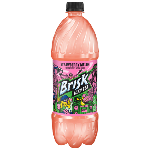 Brisk Strawberry Melon Iced Tea - 1 Liter