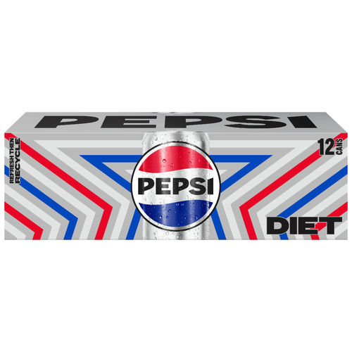 Pepsi Diet Soda Cola - 144 Fluid Ounce