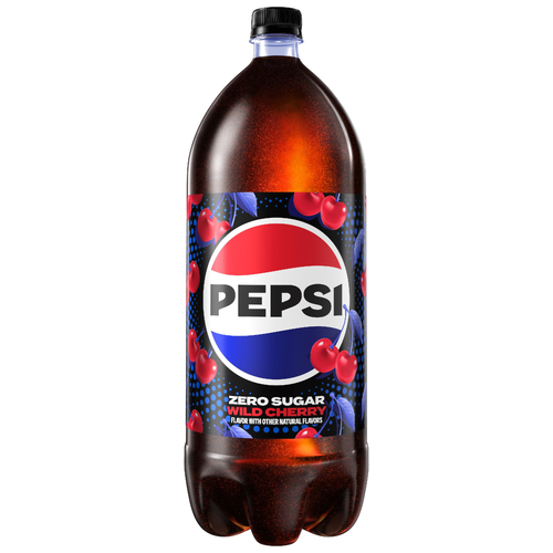 Pepsi Zero Sugar Soda Wild Cherry - 2 Liter