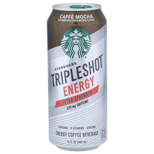 Starbucks Tripleshot Energy Caffe Mocha Triple Shot Coffee Beverage - 15 Fluid Ounce