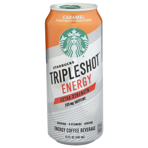Starbucks Caramel Tripleshot Energy Coffee Beverage - 15 Fluid Ounce