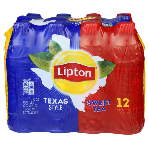 Lipton Texas Style Sweet Tea - 16.9 Fluid Ounce - 12 Count