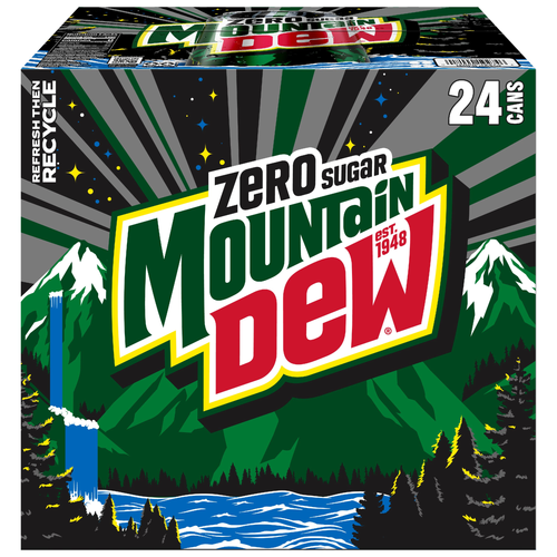 Mountain Dew Zero Sugar Soda Citrus - 288 Fluid Ounce