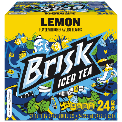 Brisk Iced Tea Lemon - 288 Fluid Ounce