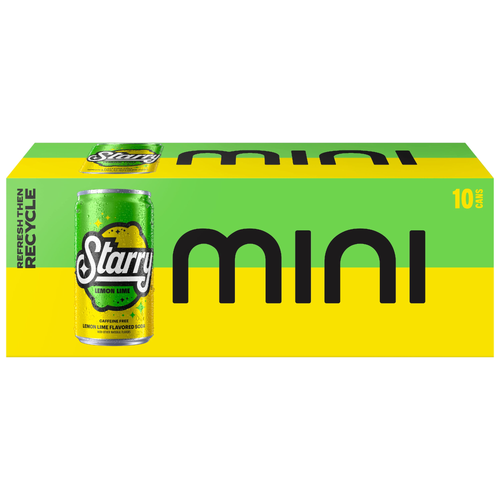 Starry Lemon Lime Soda Soft Drinks - 75 Fluid Ounce