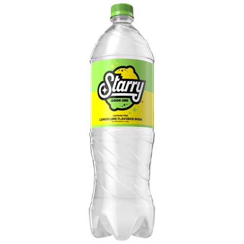 Starry Soda Lemon Lime - 1.25 Liter - Super 1 Foods