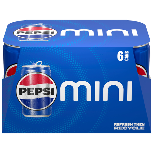 Pepsi Mini Soda Cola - 45 Fluid Ounce