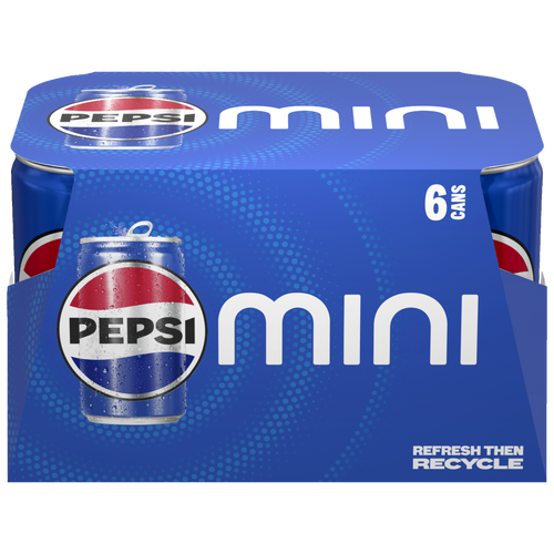 Pepsi Mini Soda Cola - 45 Fluid Ounce