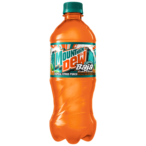 Mountain Dew Baja Cabo Citrus Tropical Punch - 20 Fluid Ounce