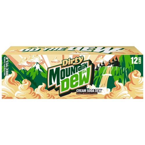 Mountain Dew Dirty Cream Soda - 144 Fluid Ounce