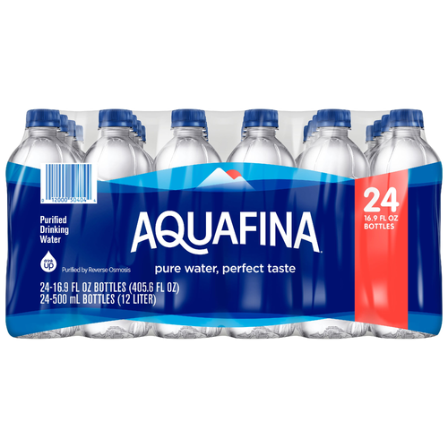 Aquafina Purified Drinking Water - 405.6 Fluid Ounce