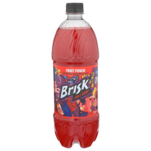 Brisk Juice Drink Fruit Punch - 1 Liter