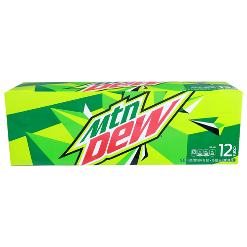 Mtn Dew Mountain - 12 Fluid Ounce - 12 Count