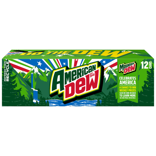 Mountain Dew Soda Citrus - 144 Fluid Ounce
