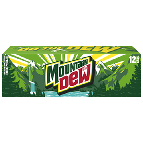 Mountain Dew Soda Citrus - 144 Fluid Ounce - 1 Count