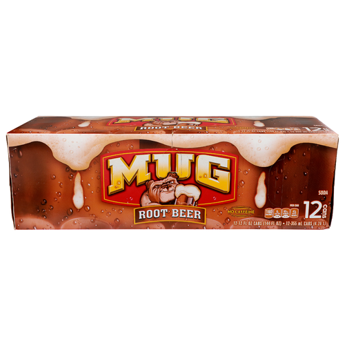 Mug Root Beer Soda - 12 Fluid Ounce - 12 Count