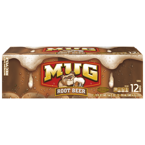 Mug Soda Root Beer - 144 Fluid Ounce - 1 Count