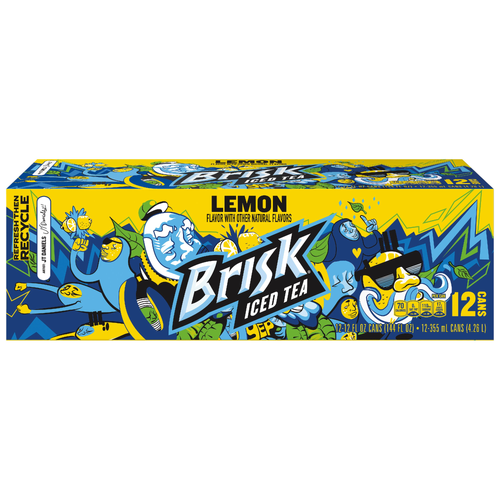 Brisk Iced Tea Lemon - 144 Fluid Ounce