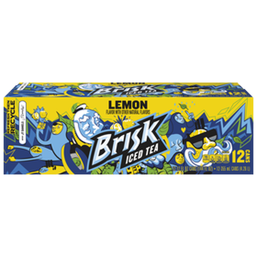 Brisk Iced Tea Lemon - 144 Fluid Ounce