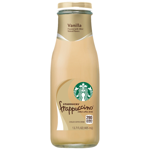 Starbucks Frappuccino Chilled Coffee Drink Vanilla - 13.7 Fluid Ounce