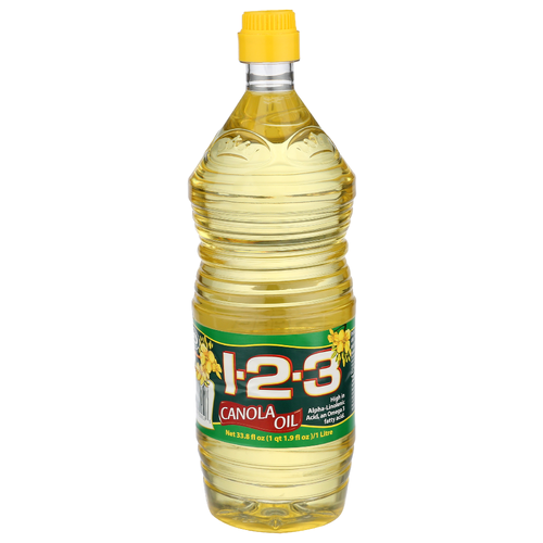 1-2-3 Canola Oil - 33.8 Fluid Ounce