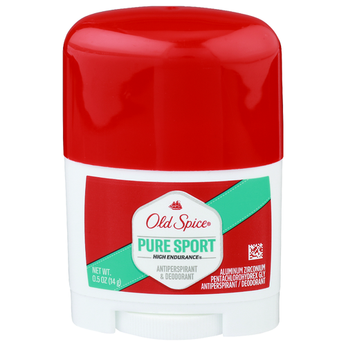 Old Spice Pure Sport High Endurance Antiperspirant & Deodorant - 0.5 Ounce