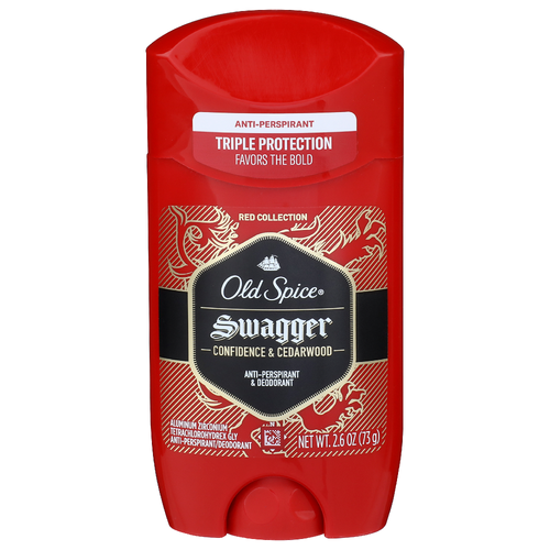 Old Spice Confidence & Cedarwood Swagger Anti-perspirant & Deodorant - 2.6 Ounce