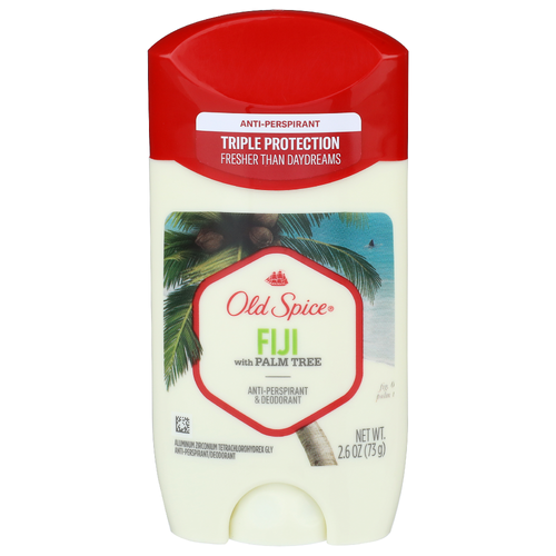 Old Spice Fiji With Palm Tree Anti-perspirant & Deodorant - 2.6 Ounce