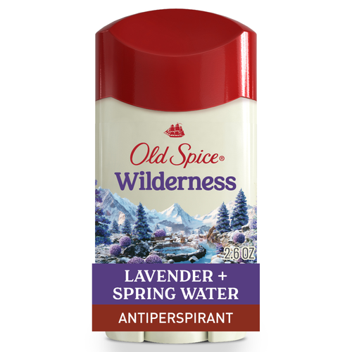 Old Spice Men's Antiperspirant & Deodorant Wilderness With Lavender, 24/7 Sweat Protection - 2.6 Ounce Image 1 of 2