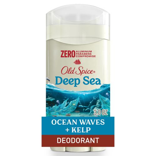 Old Spice Men's Deodorant Aluminum-Free Deep Sea With Ocean Elements, 24/7 Lasting Freshness - 3 Ounce Image 1 of 2