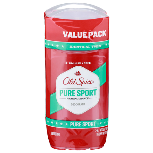 Old Spice Pure Sport Deodorant - 3 Ounce - 2 Count