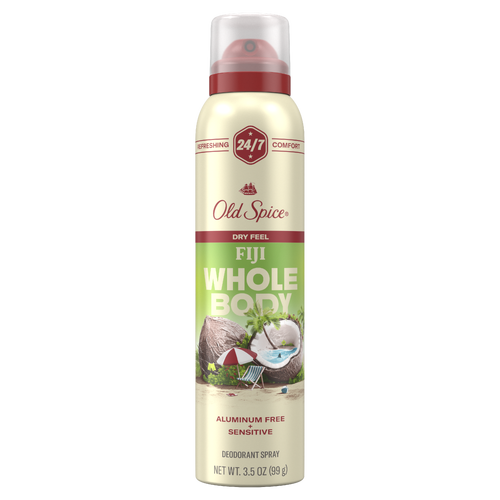 Old Spice Whole Body Deodorant Spray, Fiji - 3.5 Ounce Image 1 of 2