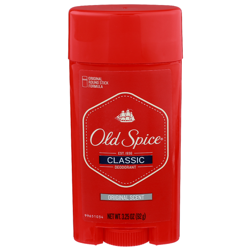 Old Spice Original Scent Classic Deodorant - 3.25 Ounce