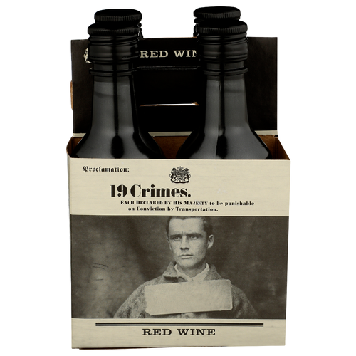 19 Crimes. Red Wine - 4 Count