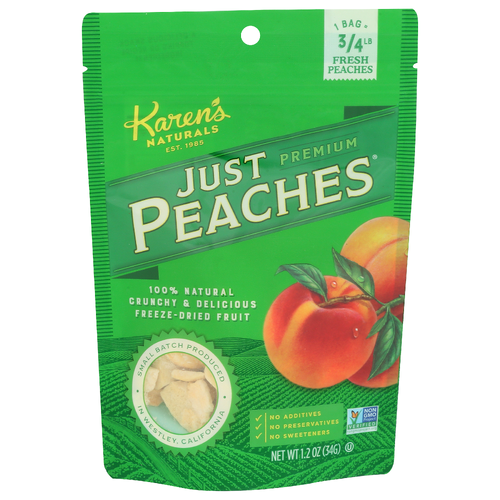 Karen's Naturals Premium Just Peaches - 1.2 Ounce