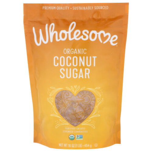 WHOLESOME Coconut Palm Sugar Organic - 16 Ounce