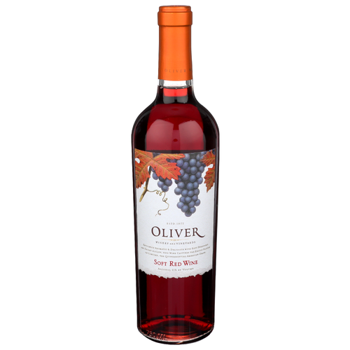 Oliver Winery And Vineyards Soft Red Wine - 750 ml
