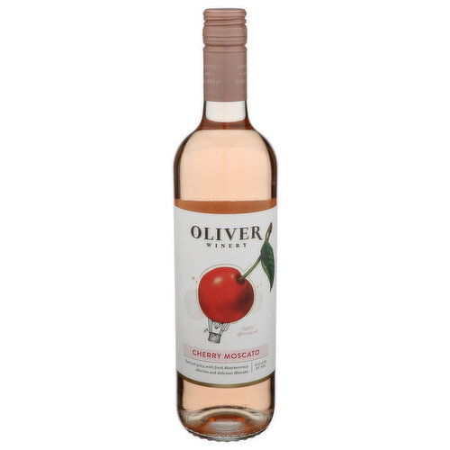 Oliver Winery & Vineyards Cherry Moscato - 750 ml
