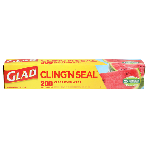 Glad Cling'n Seal 200 Square Feet - 200 Square foot