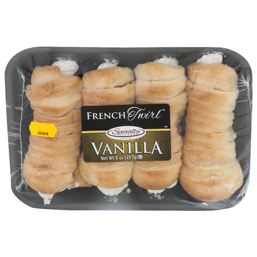 Specialty Bakers Vanilla French Twirl - 8 Ounce