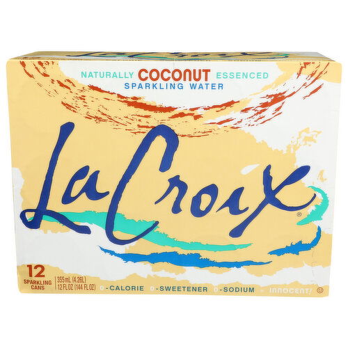 LACROIX SPARKLING WATER Coconut 12pk Cans - 12 Fluid Ounce - 12 Count