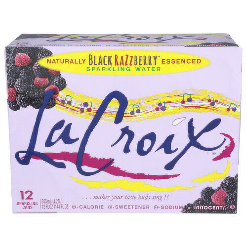 Lacroix Wtr Sprk Black Razzberry 12PK - 12 Fluid Ounce - 12 Count