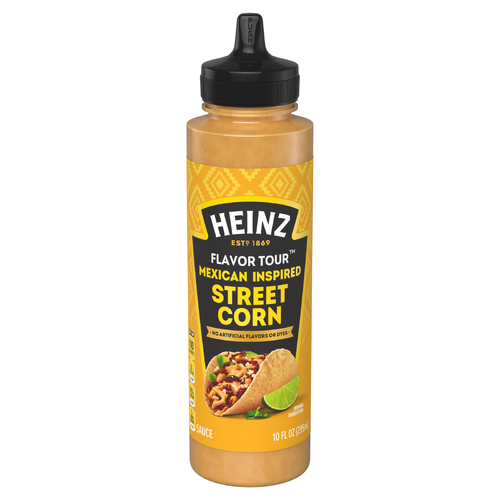 Heinz Flavor Tour Mexican Inspired Street Corn Sauce, Bottle - 10 Fluid Ounce