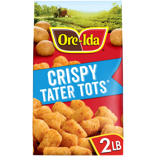 Ore-Ida Oregon & Idaho Golden Tater Tots Seasoned Shredded Potatoes - 32 Ounce
