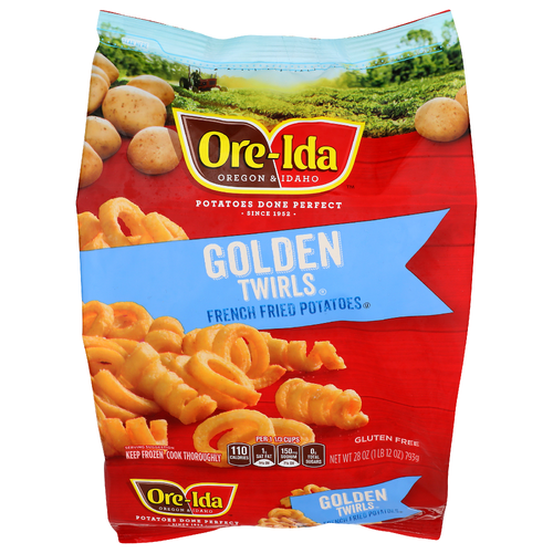 Ore-Ida Oregon & Idaho Golden Twirls French Fried Potatoes - 28 Ounce