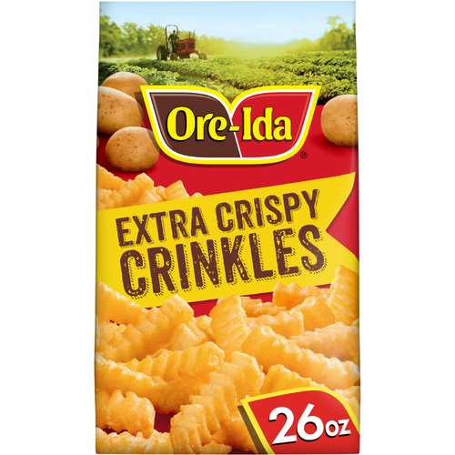 Ore-Ida Extra Crispy Crinkles French Fried Potatoes - 26 Ounce