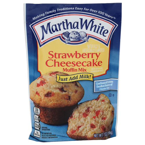Martha White Strawberry Cheesecake Muffin Mix - 7 Ounce