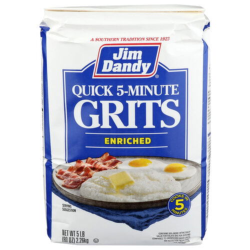 Jim Dandy Enriched Grits - 5 Pound