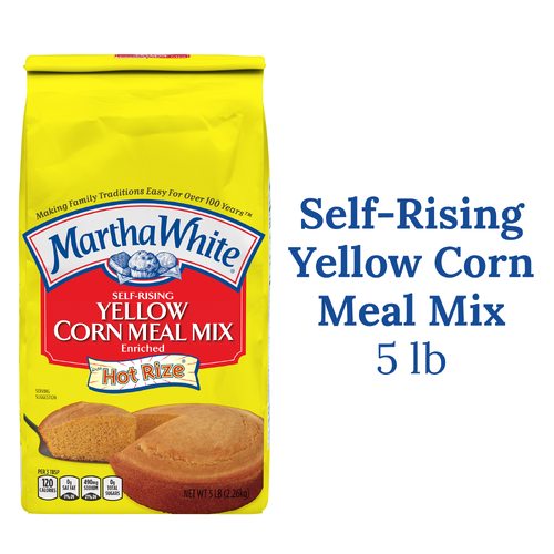 Martha White Self-Rising Yellow Corn Meal Mix - 5 Pound